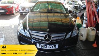 Mercedes E Class 1.8 E250 BlueEfficiency SE Coupe 2dr Petrol G-Tronic+ Euro 5 (s/