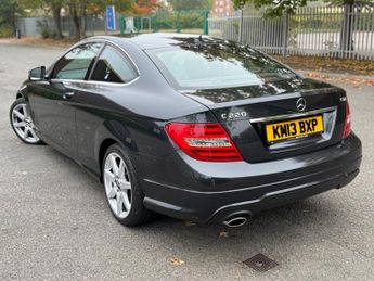 MERCEDES-BENZ C-CLASS 2.1 C220 CDI BlueEfficiency AMG Sport Coupe 2dr Diesel G-Tronic+