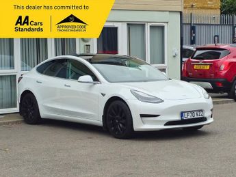 Tesla Model 3 Standard Range Plus Saloon 4dr Electric Auto RWD (241 bhp)