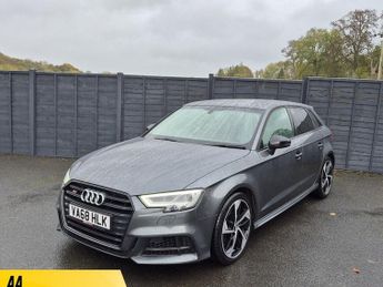 AUDI S3 2.0 TFSI Black Edition Sportback 5dr Petrol S Tronic quattro Eur