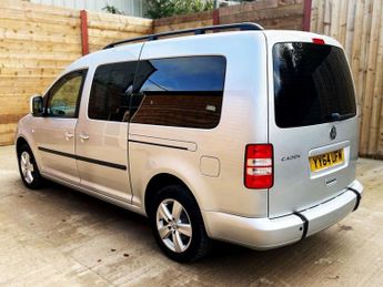 VOLKSWAGEN CADDY MAXI LIFE 5 Seat Auto Wheelchair Accessible Disabled Access Vehicle WAV