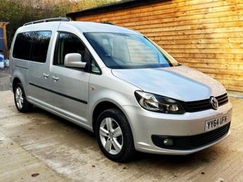 VOLKSWAGEN CADDY MAXI LIFE 5 Seat Auto Wheelchair Accessible Disabled Access Vehicle WAV