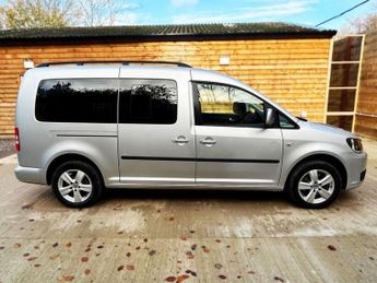 VOLKSWAGEN CADDY MAXI LIFE 5 Seat Auto Wheelchair Accessible Disabled Access Vehicle WAV