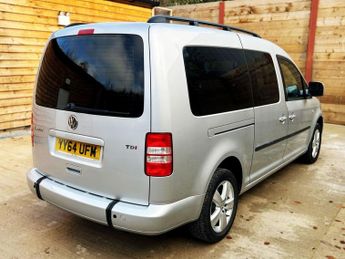 VOLKSWAGEN CADDY MAXI LIFE 5 Seat Auto Wheelchair Accessible Disabled Access Vehicle WAV