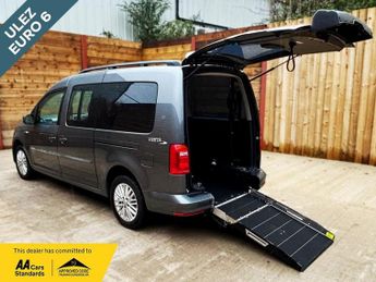 Volkswagen Caddy 5 Seat Auto Wheelchair Accessible Disabled Access Vehicle WAV