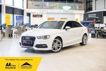 Audi A3 2.0 TDI S line Saloon 4dr Diesel S Tronic quattro Euro 6 (s/s) (