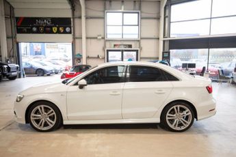 AUDI A3 2.0 TDI S line Saloon 4dr Diesel S Tronic quattro Euro 6 (s/s) (