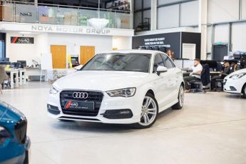 AUDI A3 2.0 TDI S line Saloon 4dr Diesel S Tronic quattro Euro 6 (s/s) (