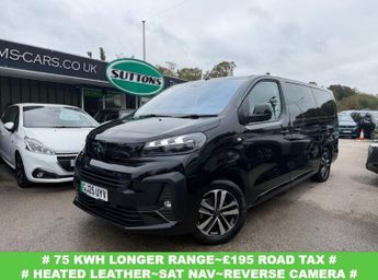 Peugeot Traveller 75kWh Allure Long MPV 5dr Electric Auto LWB (8 Seat, 11kW Charge