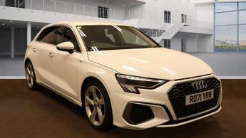 Audi A3 1.5 TFSI 35 S line Sportback 5dr Petrol Manual Euro 6 (s/s) (150