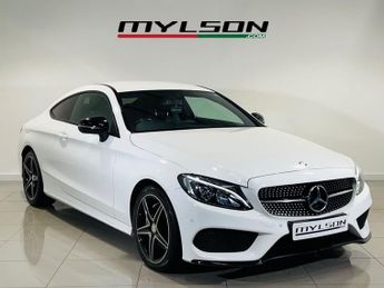 MERCEDES-BENZ C-CLASS 2.1 C220d AMG Line Coupe 2dr Diesel G-Tronic+ Euro 6 (s/s) (170 