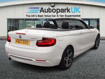 BMW 2 SERIES 2.0 218d Sport Convertible 2dr Diesel Auto Euro 6 (s/s) (150 ps)