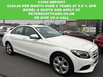 MERCEDES-BENZ C-CLASS 2.0 C200 SE Executive Edition Saloon 4dr Petrol Manual Euro 6 (s