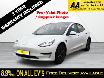 Tesla Model 3 Standard Range Plus Saloon 4dr Electric Auto RWD (241 bhp)