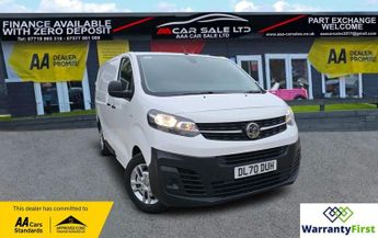 Vauxhall Vivaro 1.5 Turbo D 2900 Dynamic Panel Van 6dr Diesel Manual L2 H1 Euro 
