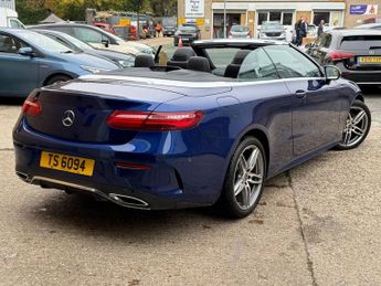 MERCEDES-BENZ E-CLASS 2.0 E220d AMG Line Cabriolet 2dr Diesel G-Tronic+ Euro 6 (s/s) (