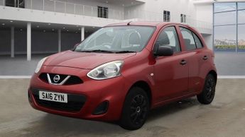 NISSAN MICRA 1.2 Visia Hatchback 5dr Petrol CVT Euro 6 (80 ps)