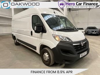 Vauxhall Movano 2.2 CDTi 3500 BiTurbo Prime Panel Van 5dr Diesel Manual FWD L3 H