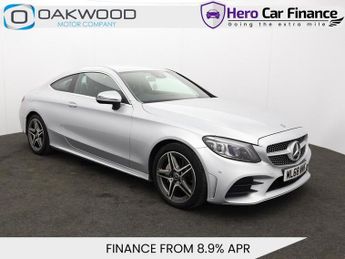 Mercedes C Class 1.5 C200 MHEV AMG Line (Premium) Coupe 2dr Petrol G-Tronic+ Euro