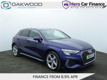 AUDI A3 1.4 TFSIe 40 S line Sportback 5dr Petrol Plug-in Hybrid S Tronic