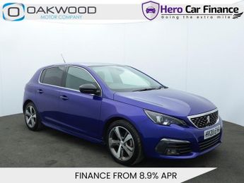 Peugeot 308 1.2 PureTech GPF GT Line Hatchback 5dr Petrol EAT Euro 6 (s/s) (