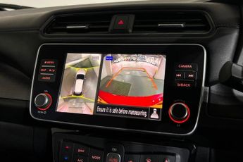 NISSAN LEAF 62kWh e+ Tekna Hatchback 5dr Electric Auto (217 ps) Rear View Ca