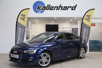 AUDI A3 1.4 TFSI CoD S line Saloon 4dr Petrol S Tronic Euro 6 (s/s) (Nav