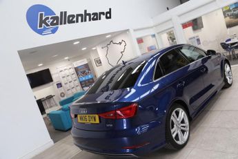 AUDI A3 1.4 TFSI CoD S line Saloon 4dr Petrol S Tronic Euro 6 (s/s) (Nav