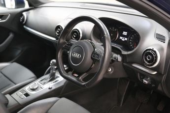 AUDI A3 1.4 TFSI CoD S line Saloon 4dr Petrol S Tronic Euro 6 (s/s) (Nav
