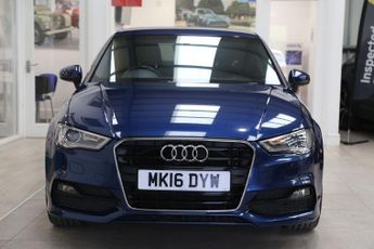 AUDI A3 1.4 TFSI CoD S line Saloon 4dr Petrol S Tronic Euro 6 (s/s) (Nav