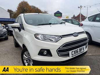 Ford EcoSport 1.0T EcoBoost Zetec SUV 5dr Petrol Manual 2WD Euro 6 (s/s) (125 