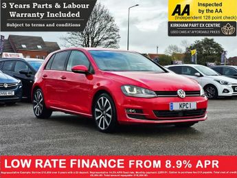 VOLKSWAGEN GOLF 2.0 TDI BlueMotion Tech GT Hatchback 5dr Diesel DSG Euro 5 (s/s)