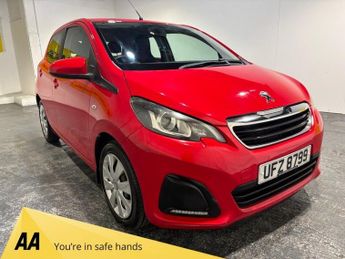 Peugeot 108 1.0 VTi Active Hatchback 5dr Petrol Manual Euro 5 Euro 5 (68 ps)