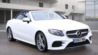 Mercedes E Class 2.0 E300 AMG Line Cabriolet 2dr Petrol G-Tronic+ Euro 6 (s/s) (2