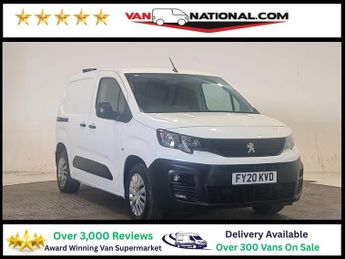 Peugeot Partner 1.5 BLUEHDI 1000 PROFESSIONAL STANDARD P/V 100 BHP SWB