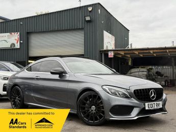 Mercedes C Class 2.1 C220d AMG Line (Premium Plus) Coupe 2dr Diesel G-Tronic+ Eur