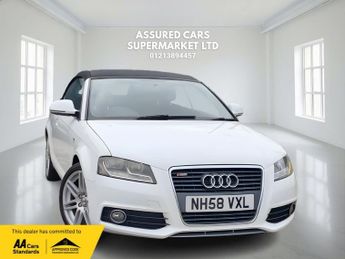 Audi A3 1.8 TFSI S line Convertible 2dr Petrol Manual Euro 4 (160 ps)