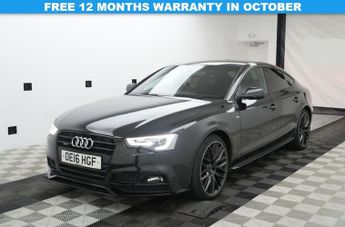 AUDI A5 3.0 TDI V6 Black Edition Plus Sportback 5dr Diesel S Tronic quat