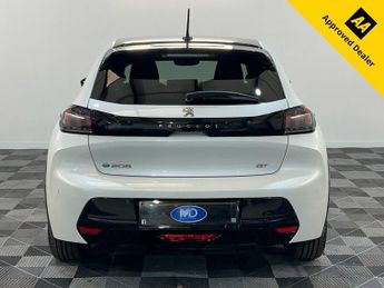 PEUGEOT E-208 50kWh GT Hatchback 5dr Electric Auto (7kW Charger) (136 ps)