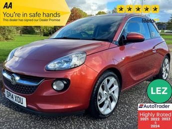 Vauxhall ADAM 1.4 16v JAM Hatchback 3dr Petrol Manual Euro 5 (87 ps)