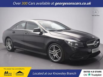 Mercedes CLA 1.6 CLA200 AMG Line Edition Coupe 4dr Petrol 7G-DCT Euro 6 (s/s)