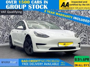 Tesla Model 3 Standard Range Plus Saloon 4dr Electric Auto RWD (241 bhp)