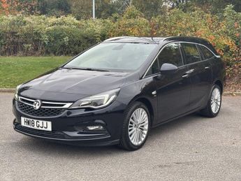 VAUXHALL ASTRA 1.4i Turbo Elite Nav Sports Tourer 5dr Petrol Auto Euro 6 (s/s) 