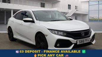 Honda Civic 1.0 VTEC Turbo SR Hatchback 5dr Petrol Manual Euro 6 (s/s) (126