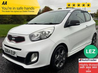 Kia Picanto 1.25 EcoDynamics White Hatchback 3dr Petrol Manual Euro 5 (s/s)