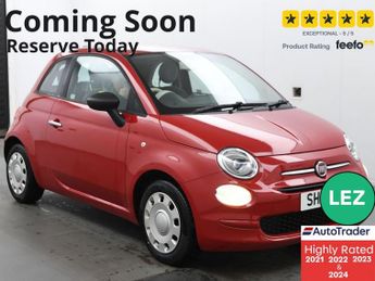 Fiat 500 1.2 Pop Hatchback 3dr Petrol Manual Euro 6 (s/s) (69 bhp)