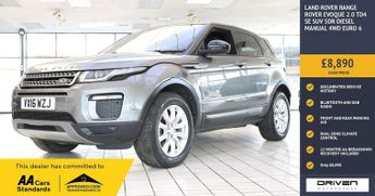 Land Rover Range Rover Evoque 2.0 TD4 SE SUV 5dr Diesel Manual 4WD Euro 6 (s/s) (180 ps)