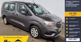 Vauxhall Combo 1.5 Turbo D BlueInjection Energy XL MPV 5dr Diesel Manual Euro 6
