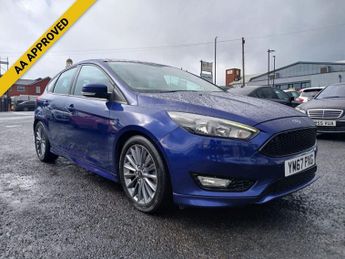 Ford Focus 1.0T EcoBoost ST-Line Hatchback 5dr Petrol Manual Euro 6 (s/s) (