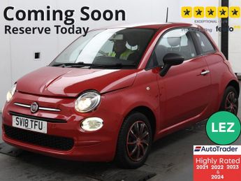 Fiat 500 1.2 Pop Hatchback 3dr Petrol Manual Euro 6 (s/s) (69 bhp)